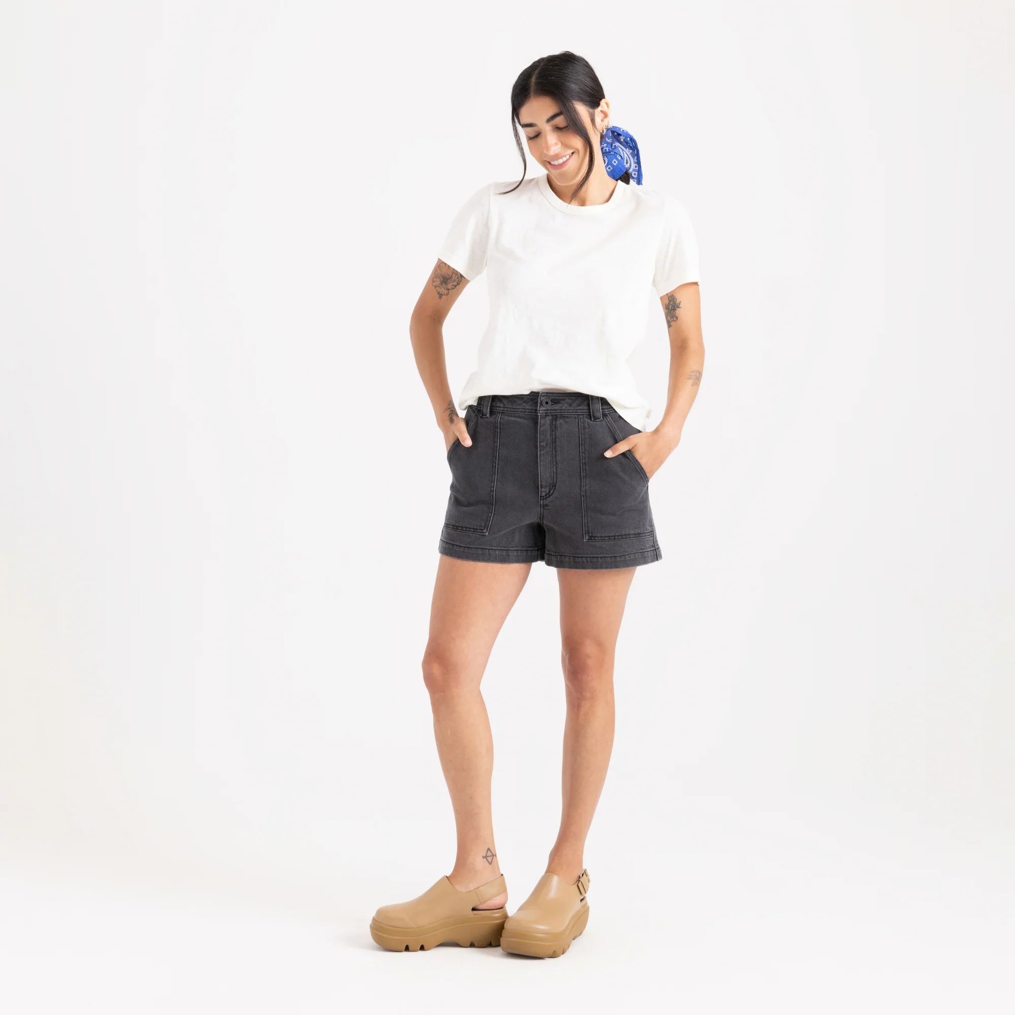 Well Worn Short Sleeve Tee - Off White - Image 4