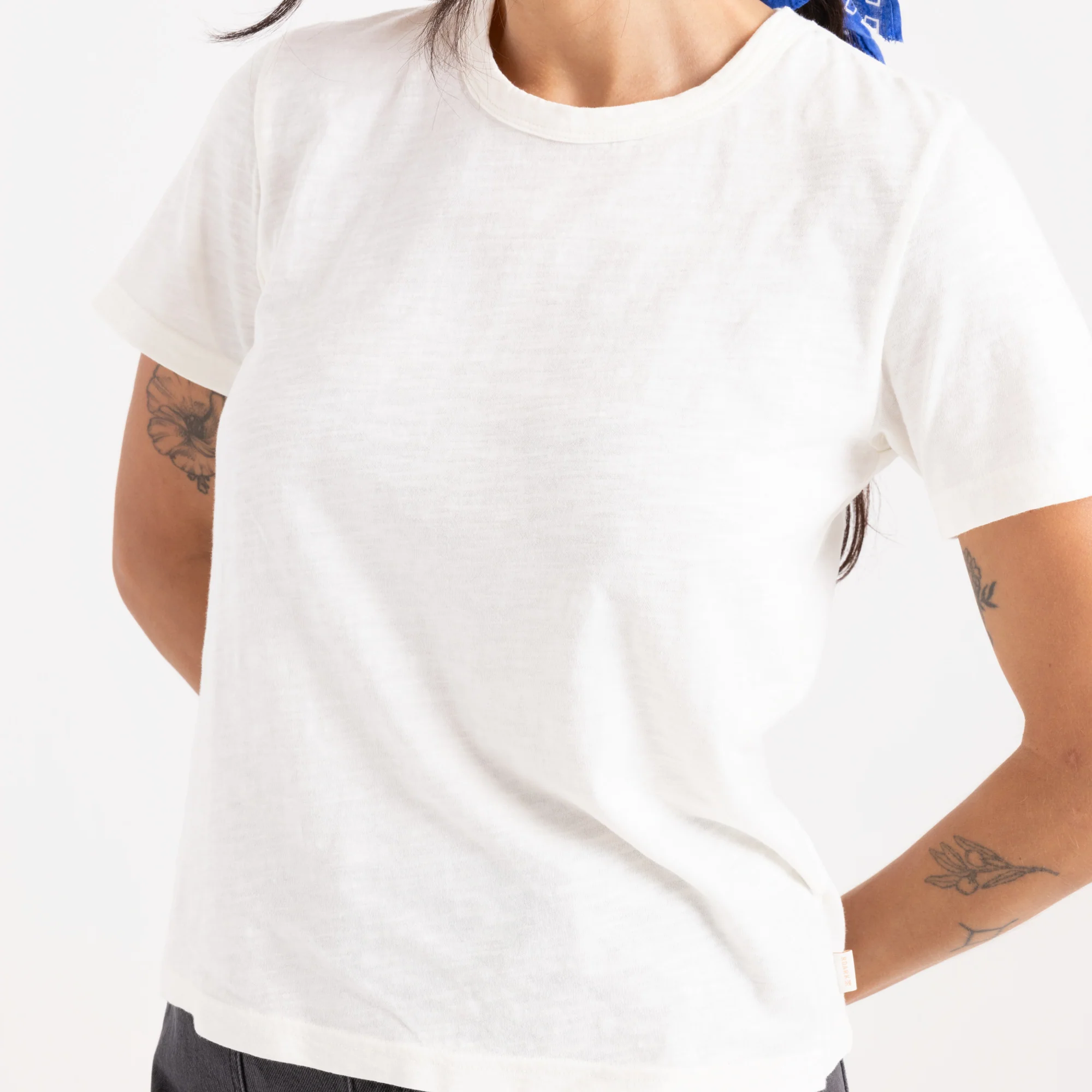 Well Worn Short Sleeve Tee - Off White - Image 5