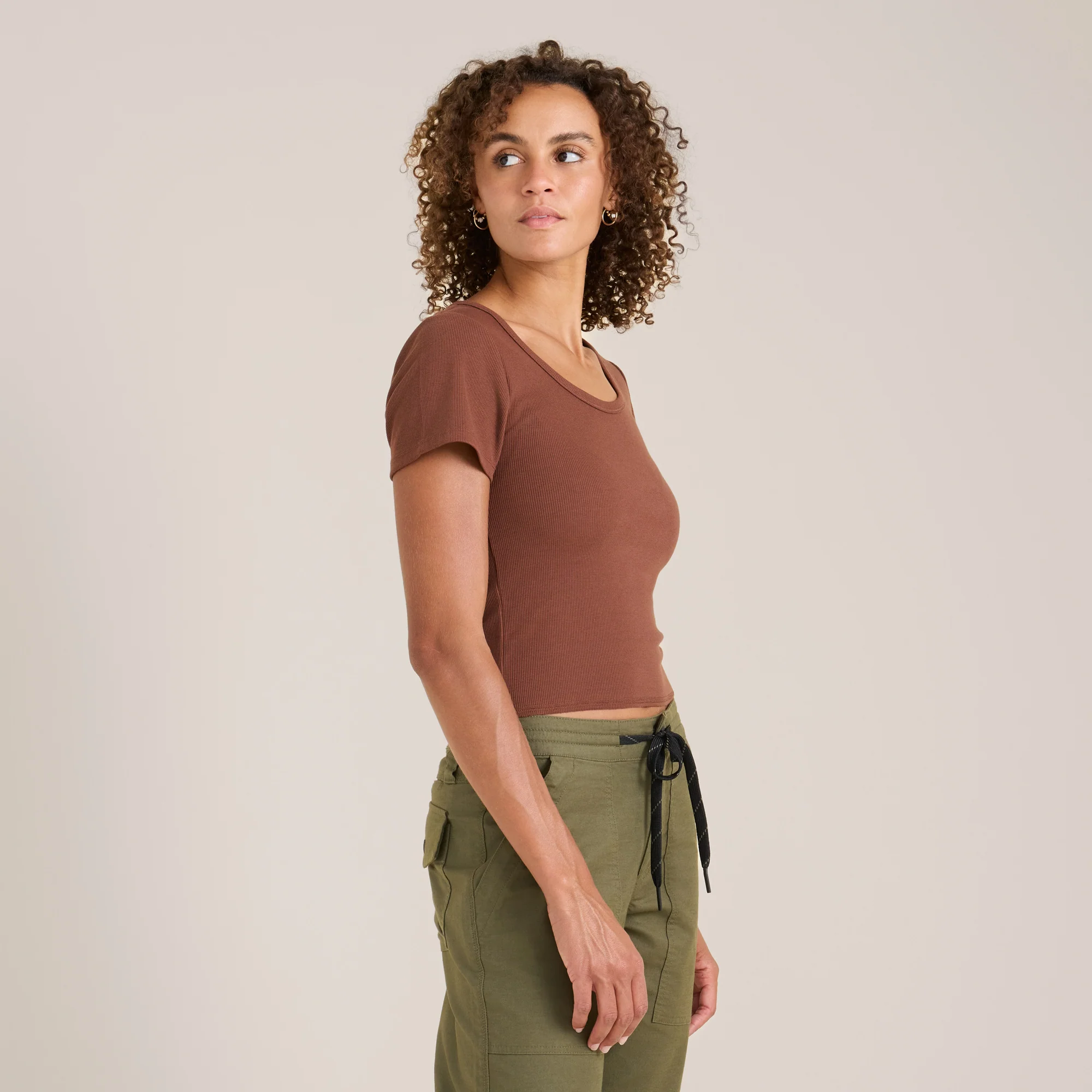 Wind Worn Short Sleeve Tee - Sepia - Image 2