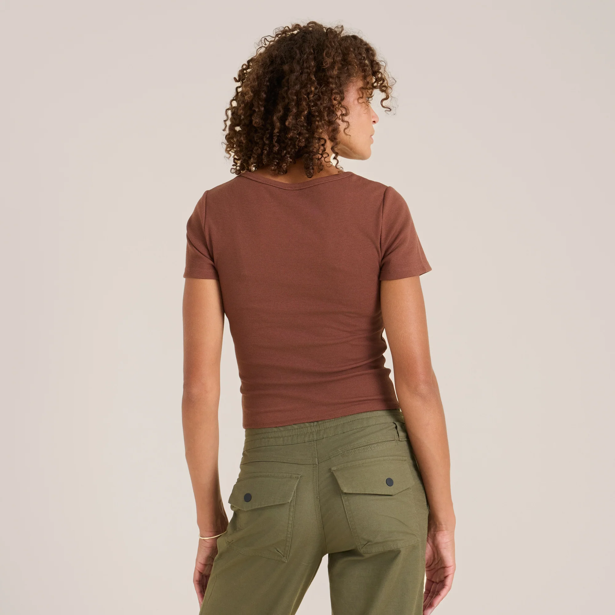 Wind Worn Short Sleeve Tee - Sepia - Image 3