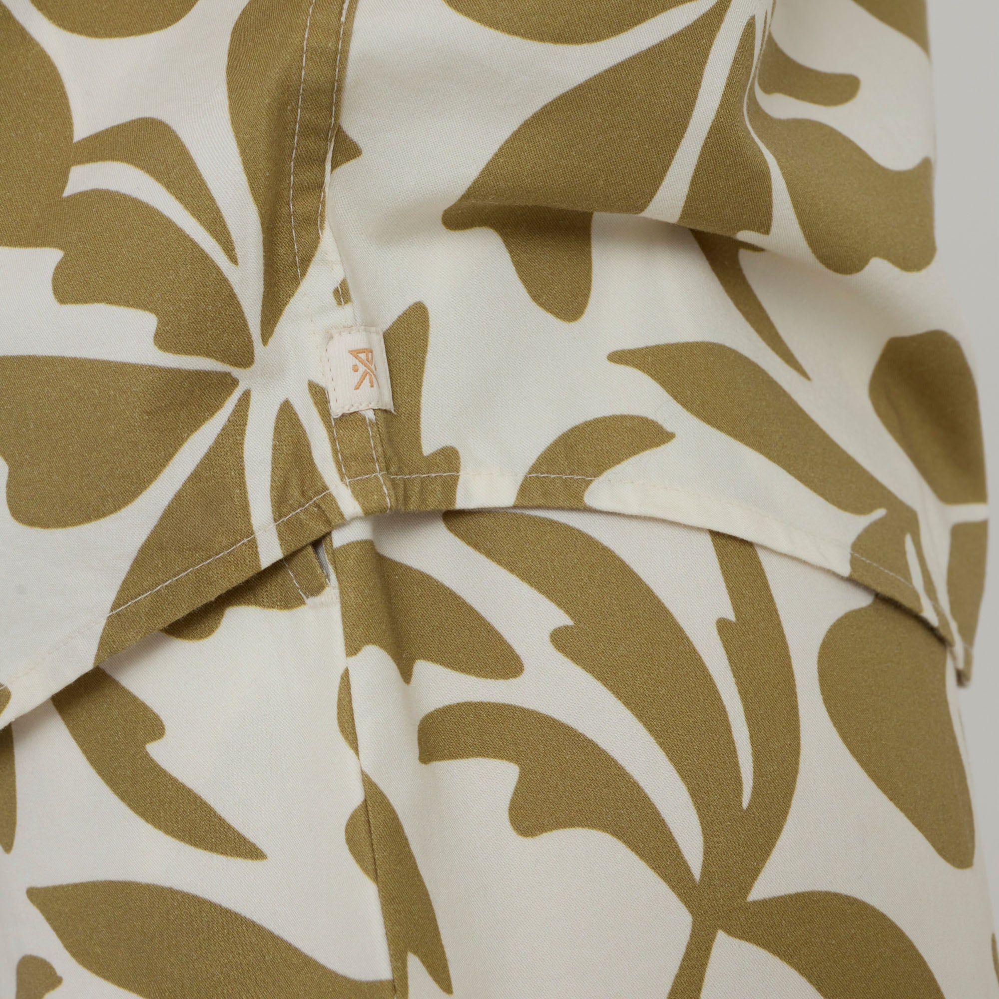 Costa Button Up Shirt - Dusty Olive - Image 5
