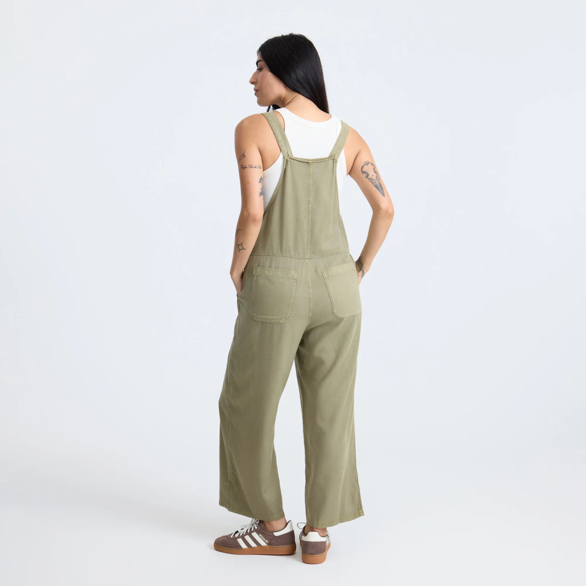 Costa Jumpsuit - Dusty Olive - Image 3