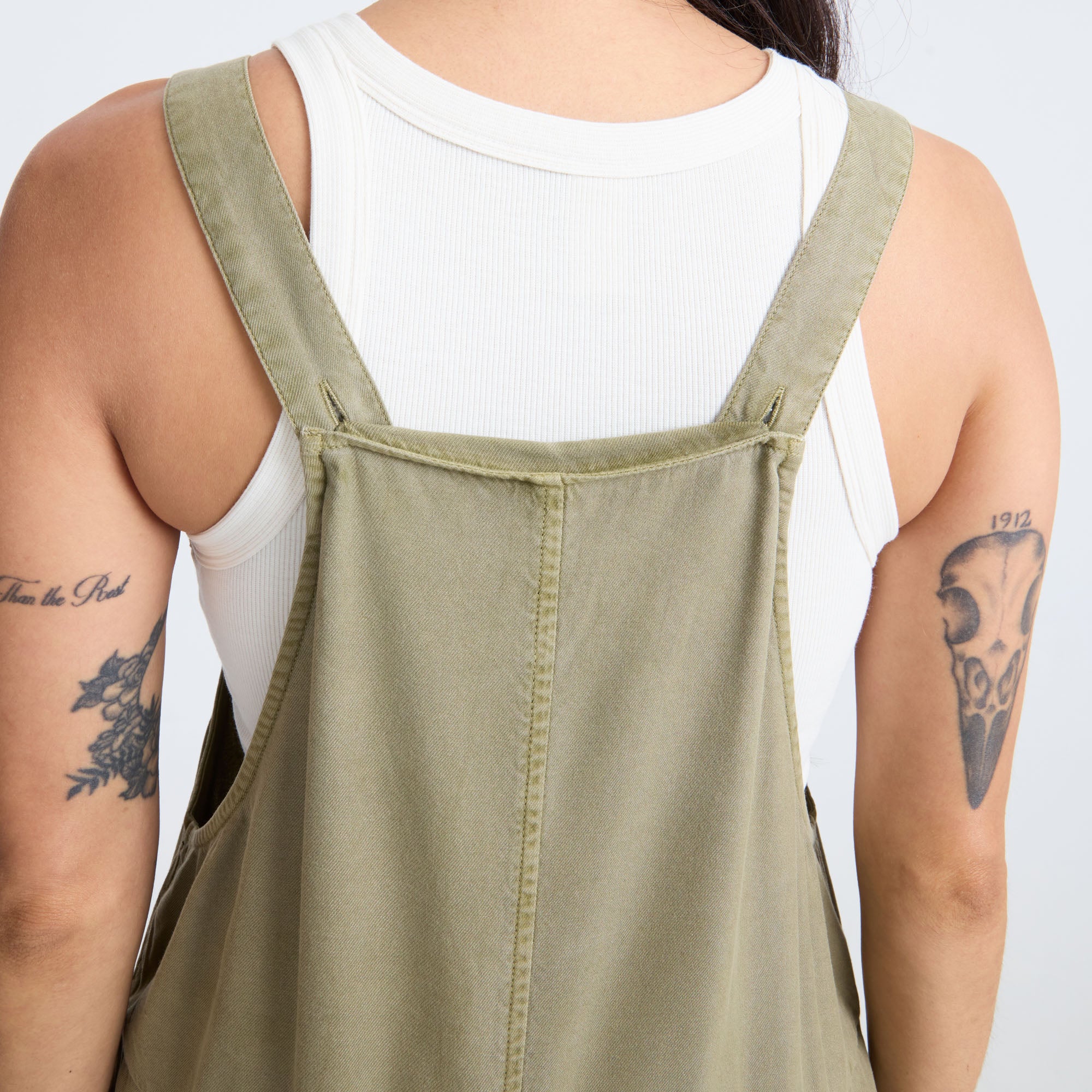 Costa Jumpsuit - Dusty Olive - Image 7