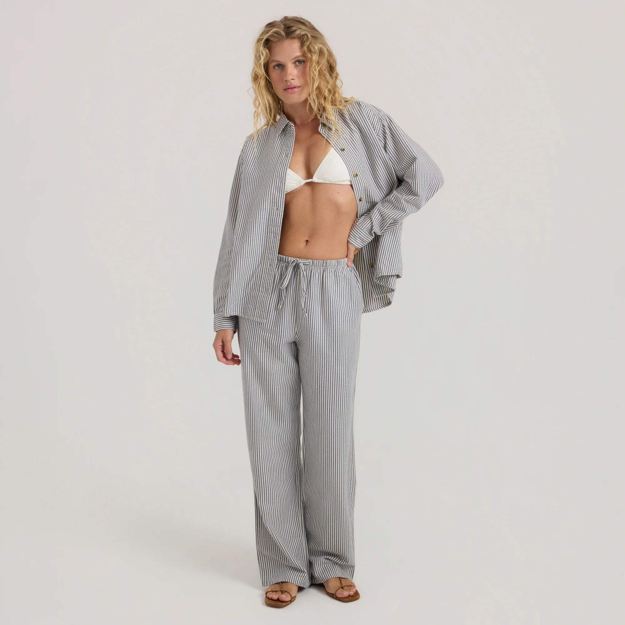 Costa Shirt Button Up Shirt - Neptune - Image 2