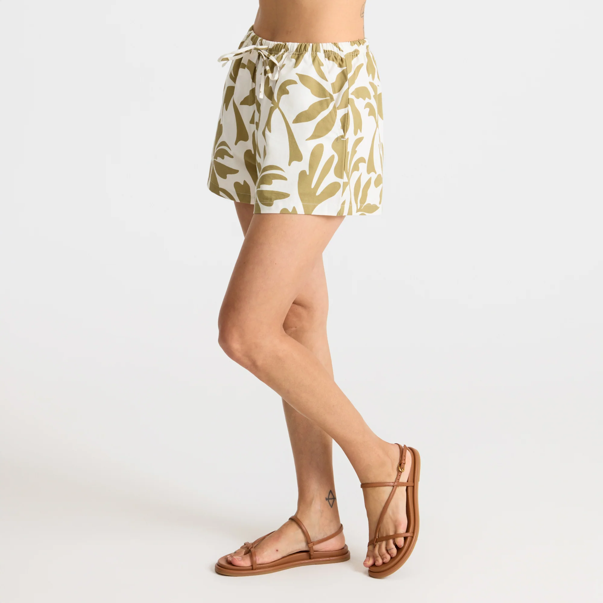 Costa Shorts - Dusty Olive - Image 2